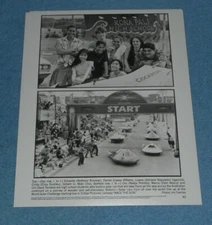 1996 Movie Press Photo Anthony Ruivivar Eliza Dushku & J Moki Cho "Race The Sun"