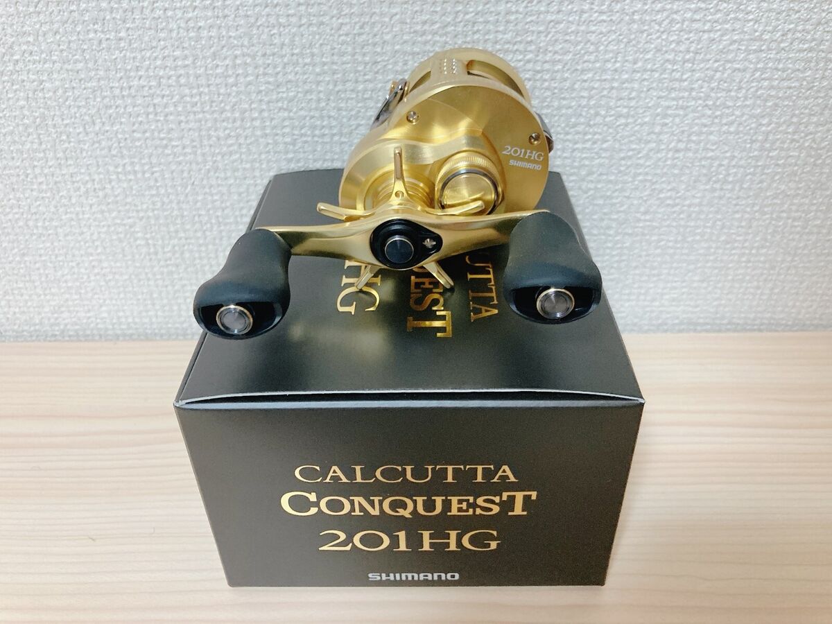 Baitcast Reel 21 CALCUTTA CONQUEST 201HG Left 6.5:1 Fishing Baitcast Reel 21 CALCUTTA CONQUEST 201HG Left 6.5:1 Fishing