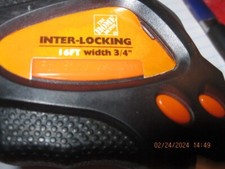 TAŚMA BLOKUJĄCA THE HOME DEPOT POMARAŃCZOWO-CZARNA 16" x 3/4"