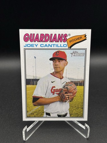 2026 Topps Heritage #251 Joey Cantillo | Baseball Card