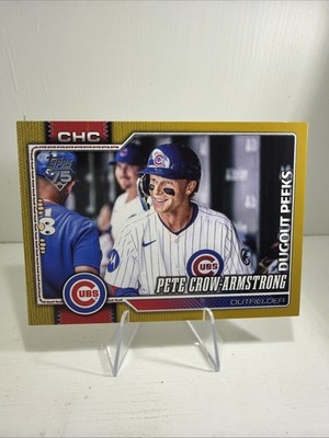 2026 Topps Celebration Pete Crow-Armstrong Dugout Peeks/50 CASE HIT SSP!!!  