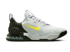 Nike AIR MAX ALPHA TRAINER 5 Para hombres Plateado Negro DM0829-011 Zapatos Atléticos Talla 9.5