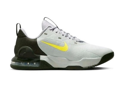 Nike AIR MAX ALPHA TRAINER 5 Men's Silver Black DM0829-011 Athletic Shoes SZ 9.5