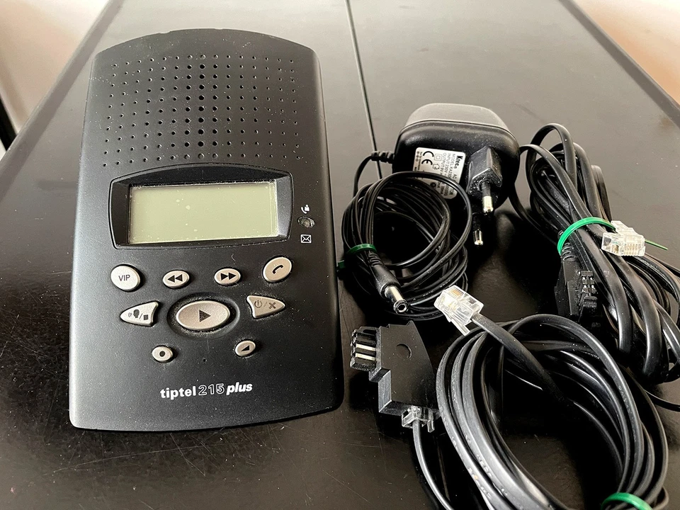 Tiptel 215 Plus, Digitaler Anrufbeantworter, komplett und einwandfrei. - Bild 2 von 3