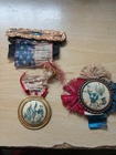 2 PINS- APPEAR TO BE CIVIL WAR ERA RELATED- in poor/fair condition