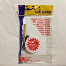 NEW Innovative Scuba Concepts Underwater Writing Slate for Diving NIP