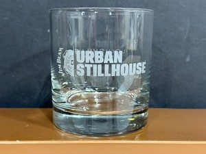 Jim Beam Urban Stillhouse Bourbon Whiskey Rocks Glass - Louisville Kentucky
