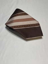 Men  s necktie Wemlon By Wembley Tie Brown - 59 inches - 100  Polyester L:T2 