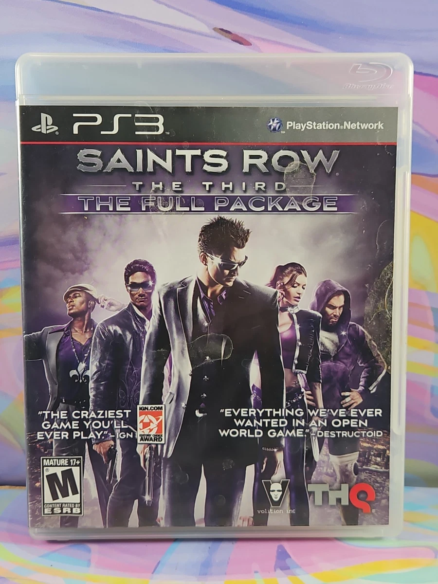 新品未開封　PS3  SAINTS ROW 3点セット販売 Saints Row: The Third - The Full Package Video Games for sale | eBay