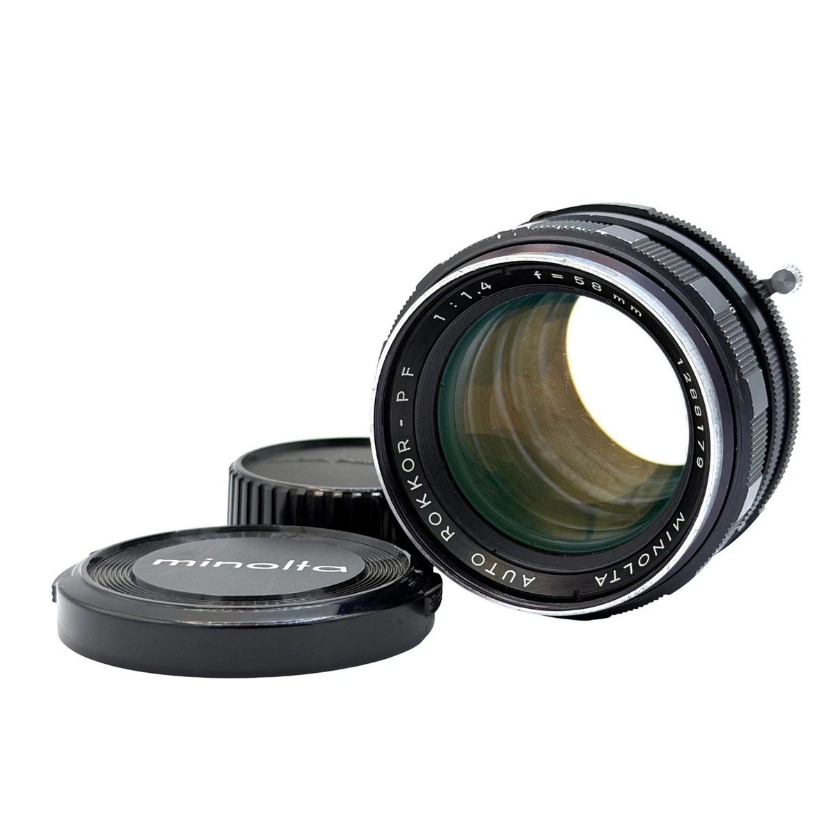 Minolta Rokkor PF 58mm Focal f/1.4 Camera Lenses for sale | eBay