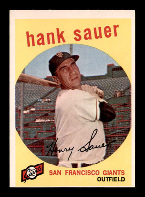 1959 Topps #404 Hank Sauer  EX+ X3201307