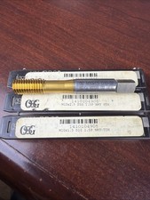 3X M10 x 1.5 Thread Forming Tap, D10, HSS-Co, TiN Coat - Bottoming, OSG, New