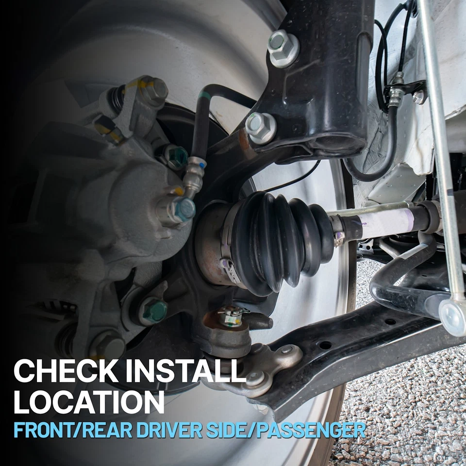 CV Half Shaft Axle Front Passenger Right Side Hand for Volvo XC90 2007-2011 - Image 2 of 4