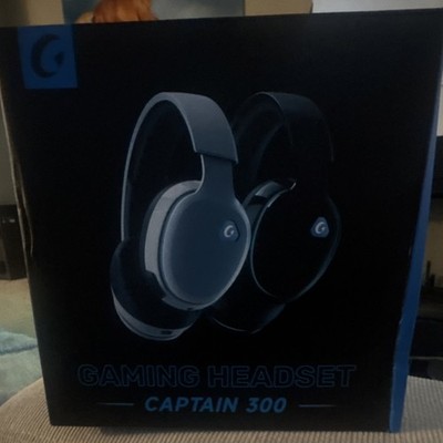 Gtheos Captain 300 Gaming Headset Black/White Headband Double Ear-Cup