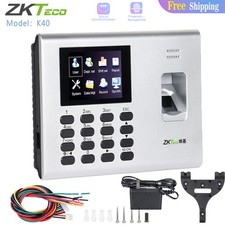 ZKTeco K40 TCP/IP Time Attendance Fingerprint Door Access Control System