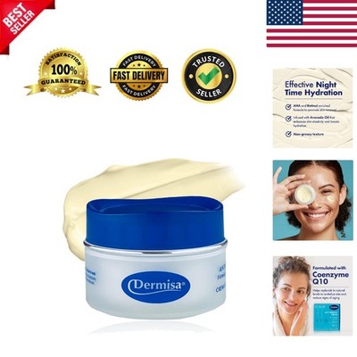 Anti-Wrinkle Cream with Alpha Hydroxy Acids, Coenzyme Q10 and Avocado Oil - H...