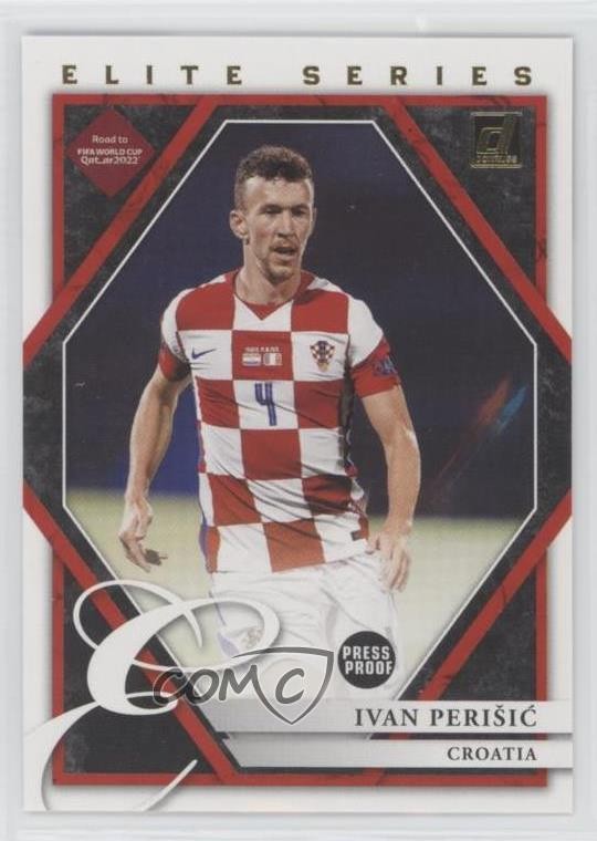 2021 Panini Donruss Road to Qatar Elite Series Press Proof Ivan Perisic #2 0r6v