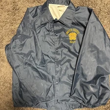 Vtg Hartwell lined Windbreaker US Navy Drawstring XL Colorado