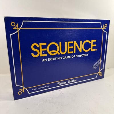 Sequence Deluxe Edition Complete Jax 1995 Cards Strategy Cushioned Mat Complete