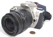 Canon Rebel 2000 35mm SLR Camera  Quantaray Lens  2 CR2 Batt Not Included VRA