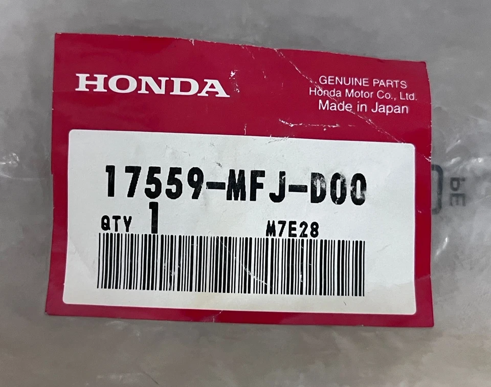 HONDA CBR600RR 2007-2011 TUBO DE DRENAJE # 17559-MFJ-D00 NUEVO (617)IR Foto 4 de 4