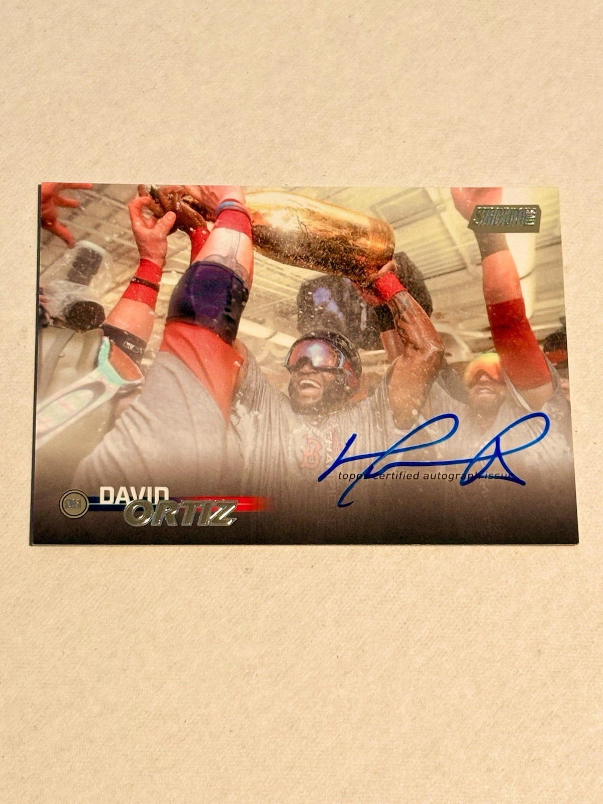 2023 Topps Stadium Club David Ortiz - ON CARD AUTO - SCBA-DO