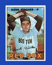 1967 Topps Set-Break #342 Hank Fischer NM-MT OR BETTER *GMCARDS*