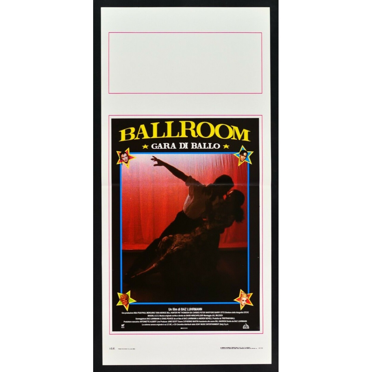 Locandina di Ballroom - Gara di ballo (1992)