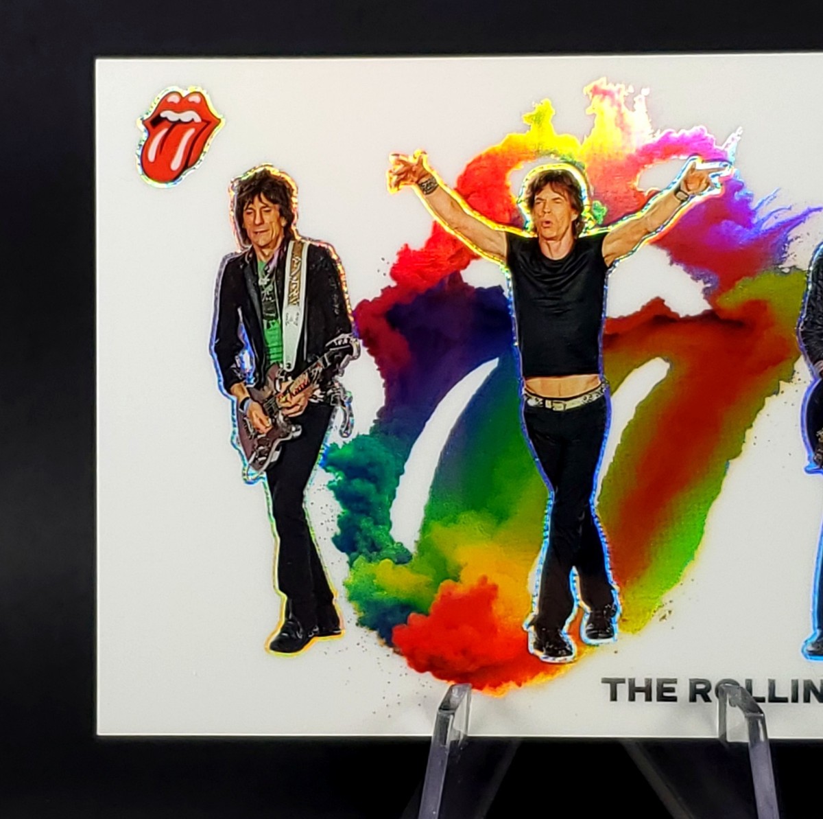 2025 Panini Prizm The Rolling Stones Color Blast SSP Mick Jagger