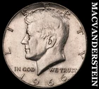 1966 Silver Kennedy Half Dollar - Scarce  Better Date  No Reserve  #J9811