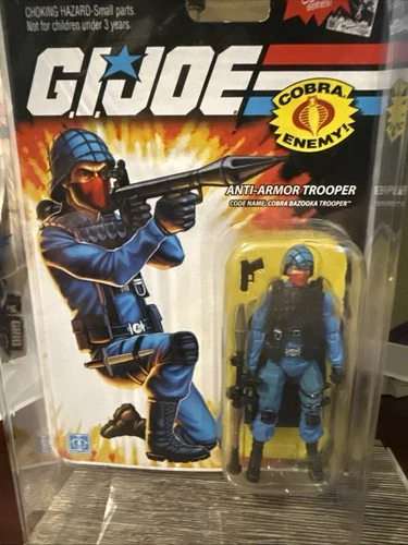 GI Joe 2008 Cobra 🐍 Anti-Armor Bazooka Trooper with Star ⭐️ Case MOC