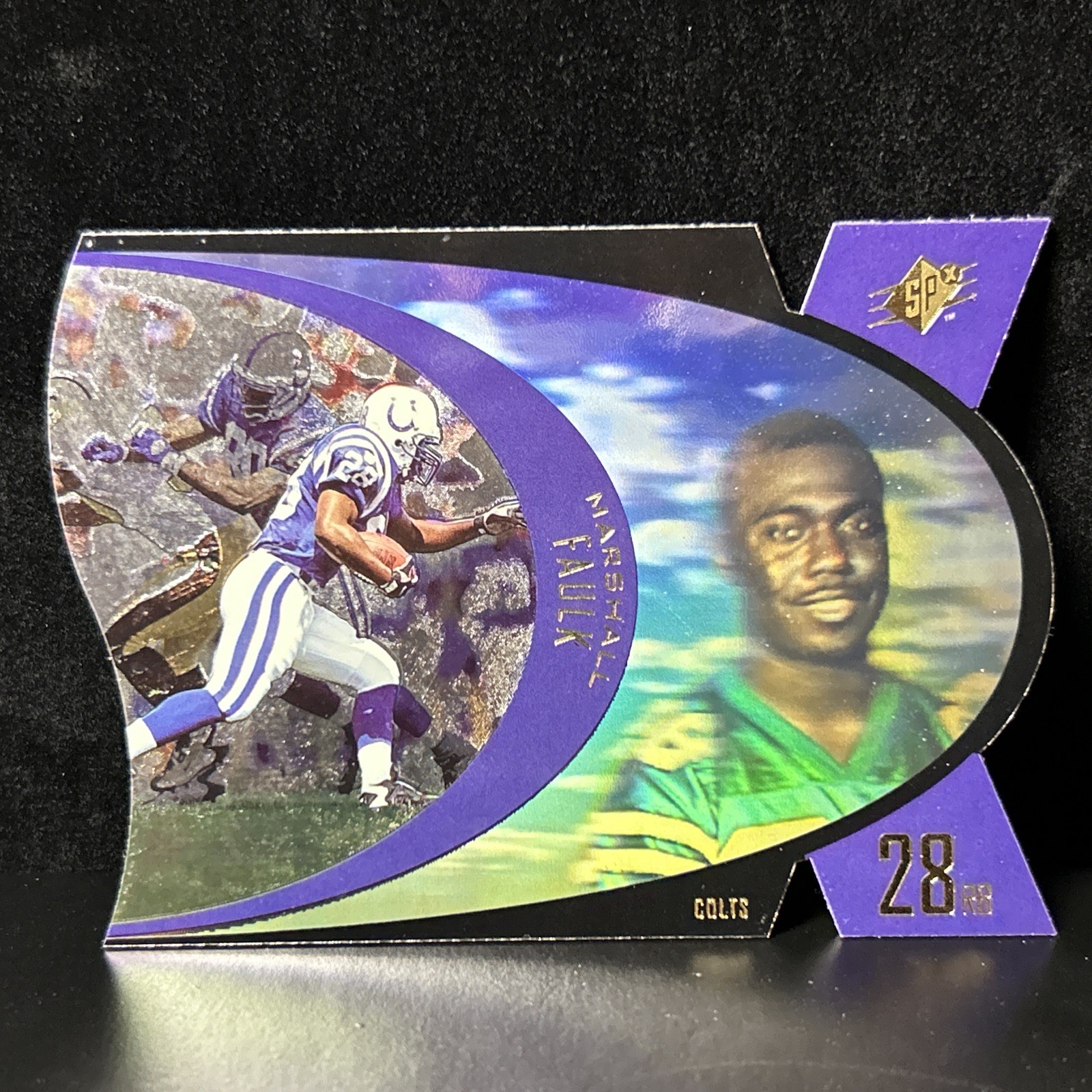 1997 Upper Deck SPx #SPX9 Marshall Faulk Indianapolis Colts