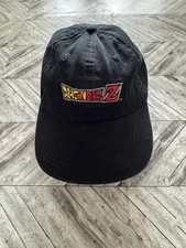 Dragon Ball Z Black Ball Cap Hat Adjustable DBZ Strap Dadcore Outdoor Anime Y2K