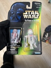 Kenner Star Wars Power of the force R5 d4 with Warning Sticker Red Card with...