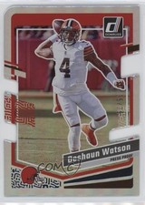 2023 Panini Donruss Press Proof Silver Die-Cut 35/75 Deshaun Watson #65 1ey0