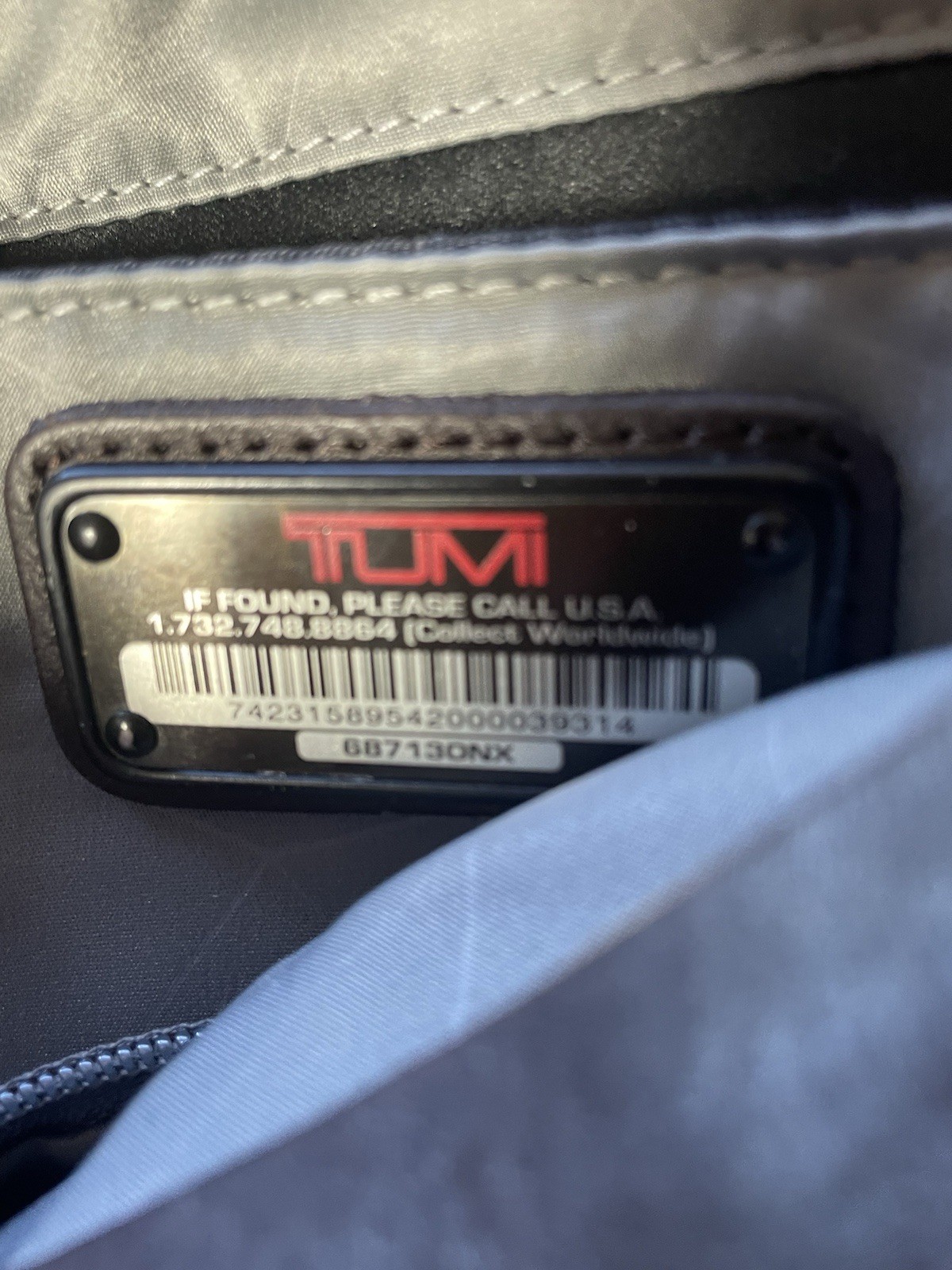 TUMI DROR BACKPACK BRIEFCASE COMPUTER BAG 14” X 1… - image 13