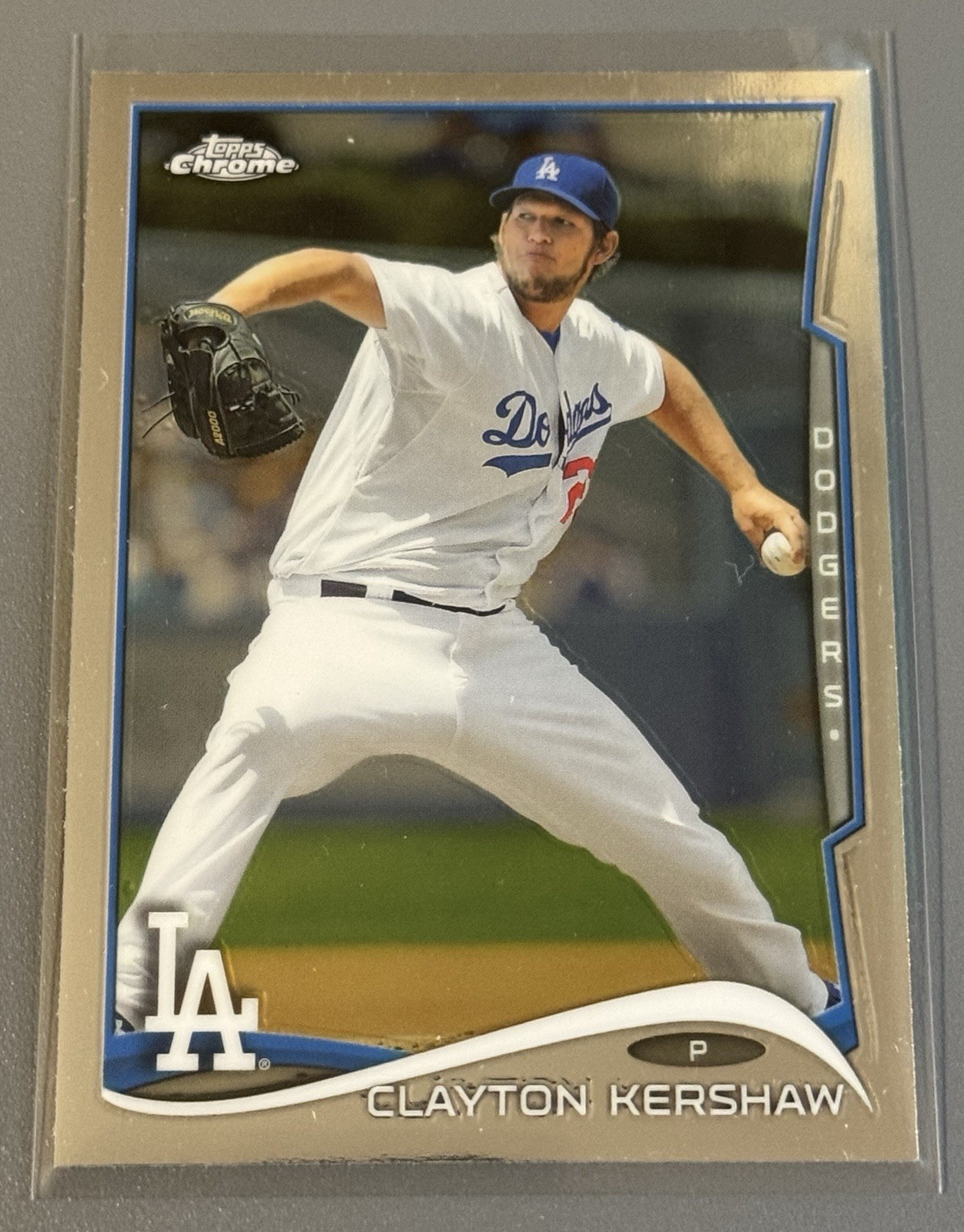 2014 Topps Chrome Clayton Kershaw #100 Los Angeles Dodgers MLB 3,000 Strikeouts