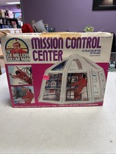 Six Million Dollar Man Mission Control Center Playset MIB WOW