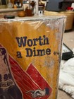 Pepsi Cola " Worth a Dime Costs a Nickle " Corrugated 11 x 15 Metal Sign — photo 2