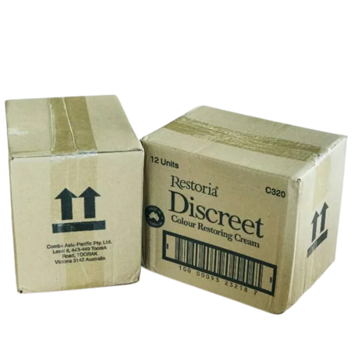 3 X 250ml Restoria Discreet Colour Restoring Cream Hair Treatment