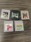 Five Nintendo Gameboy game bundle WWF Warzone Wrestlemania Superstars Bases Load