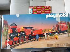 Playmobil 4034 Steaming Mary Western Eisenbahn OVP + EXTRAS