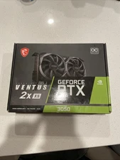 MSI GeForce RTX 3050 VENTUS 2X OC 8GB GDDR6 Graphics Card