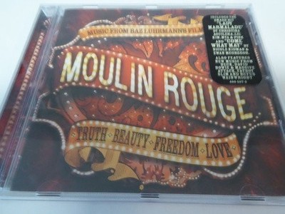 VARIOUS ost: moulin rouge VG+/VG+ (CD Album, Soundtrack, Interscope, 2001)