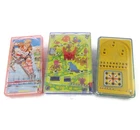 Lot Of 3 Mini Pinball Pocket Games Marx Toys Tic Tac Toe Hockey Cartoon Animals