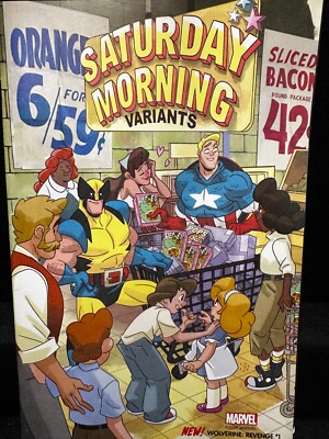 Marvel Wolverine Revenge #1 (of 5) Saturday Morning / Bag & Board