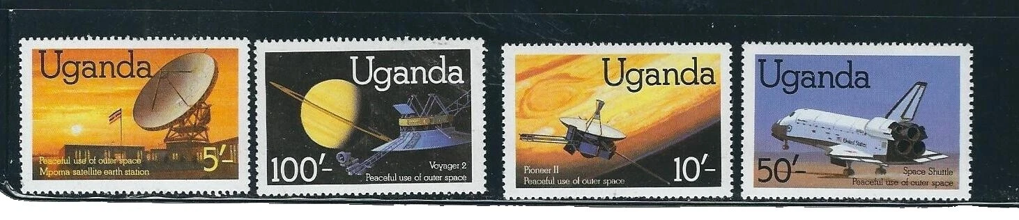 Space Ugandan Stamps (1962-Now)
