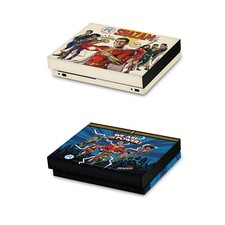 OFFICIAL SHAZAM : FURY OF THE GODS GRAPHICS VINYL SKIN FOR XBOX ONE X CONSOLE
