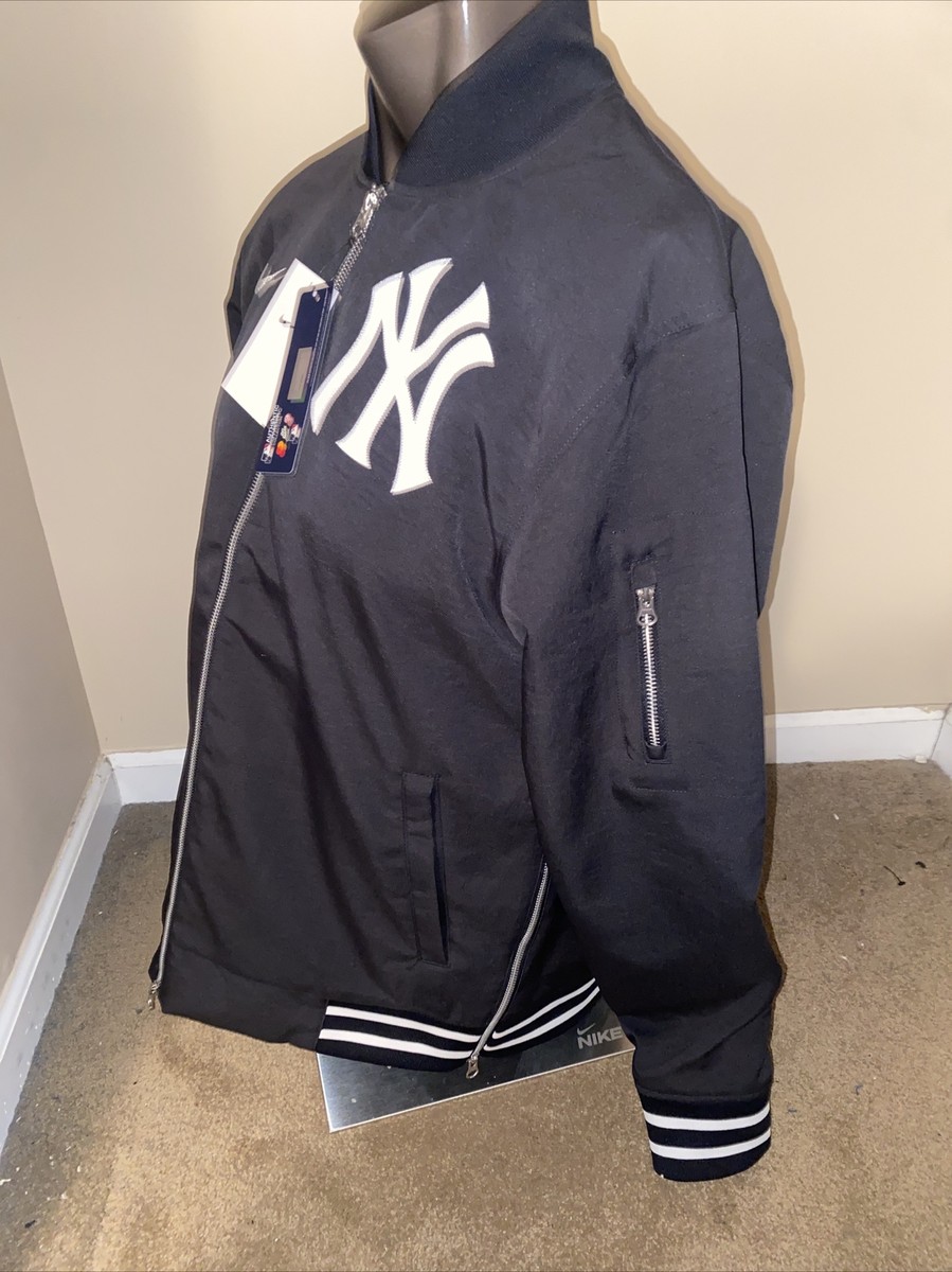 New York Yankees Nike Bomber Jacket Authentic Dugout Jacket Sizes
