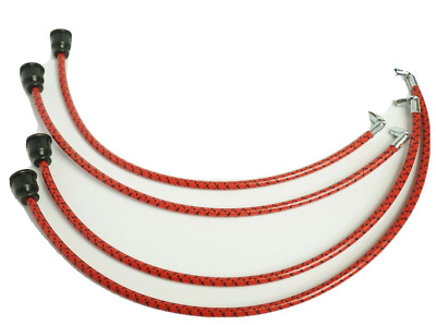 McCormick-Deering TracTracTor T-20 Red Cloth Copper Spark Plug Wire Set IH IHC